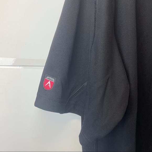 ANTIGUA Mens large black tshirt - Picture 3 of 5